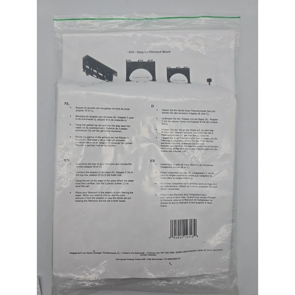 Bulk Reef Supply DVH Hang-On Filtersock Mount
